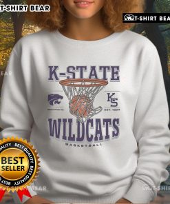 Alt Text: Premium Kansas State Wildcats Game Time Sweatshirt in vibrant purple, perfect for fans supporting their team.