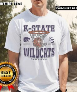 Alt Text: Premium Kansas State Wildcats Game Time T-Shirt featuring vibrant team colors and logo, perfect for game day.