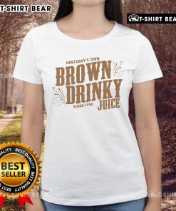 Premium Kentucky's Own Brown Drink since 1792 Juice Ladies Tee featuring stylish design and comfortable fit.