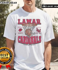 Premium Lamar Cardinals Game Time T-Shirt featuring vibrant team colors and logo, perfect for game day attire.