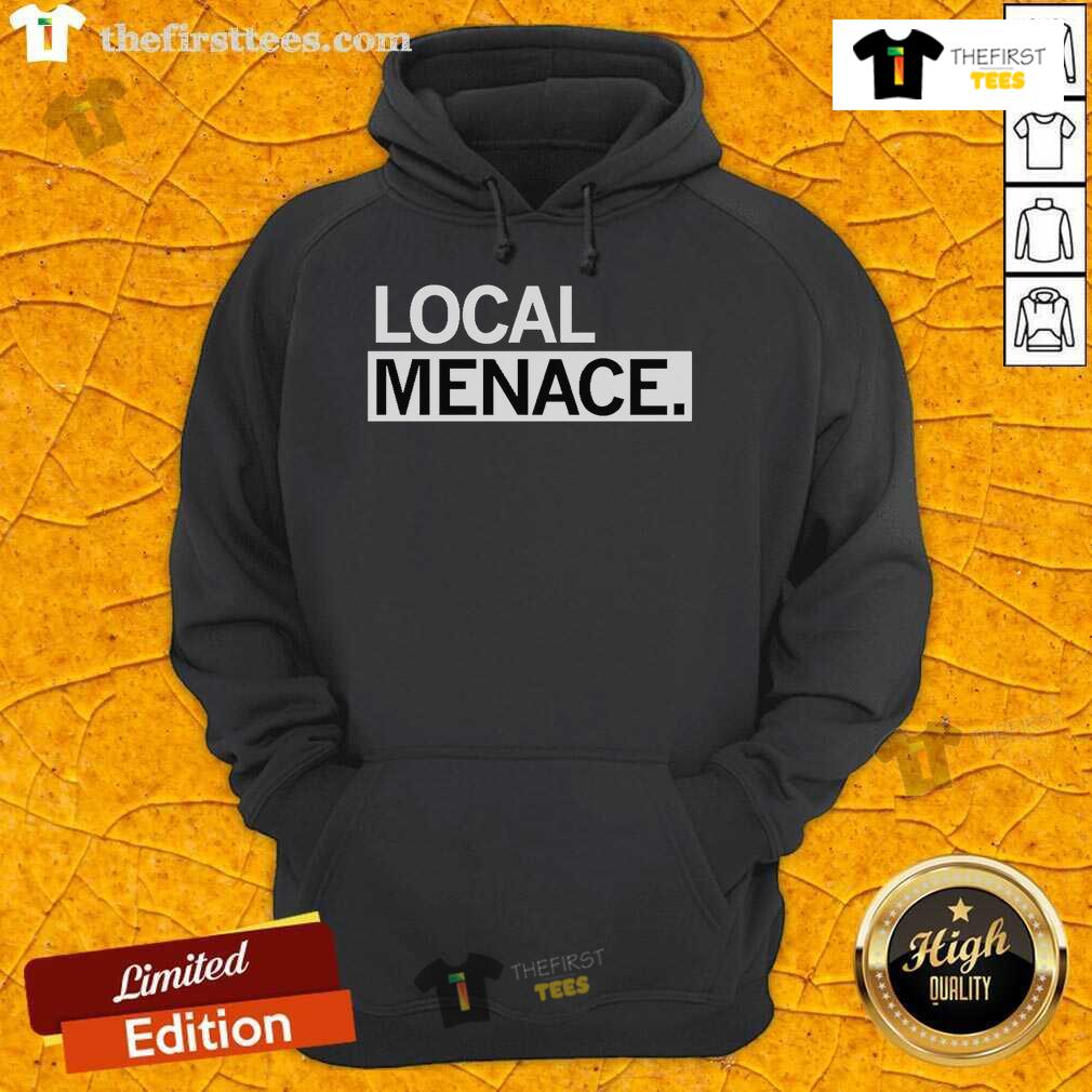 Premium Local Menace Hoodie Premium Local Menace Hoodie in black with stylish graphic design, perfect for casual and streetwear fashion enthusiasts.