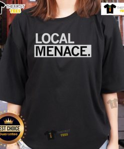 Premium Local Menace Ladies Tee in vibrant colors, featuring a stylish design perfect for casual wear.