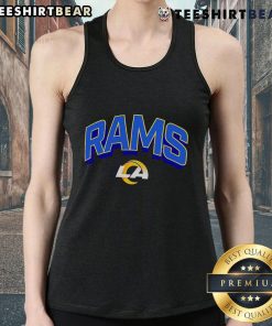 Premium Los Angeles Rams NFL Velocity Performance Arc Tank Top for men, perfect for game day and workouts.