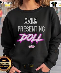 Premium Lushious Massacr The Male Presenting Doll Sweatshirt featuring vibrant graphics and comfortable fit.