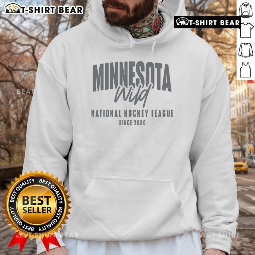Premium Minnesota Wild NHL hoodie since 2000, featuring team colors and logo, perfect for fans and cold weather.