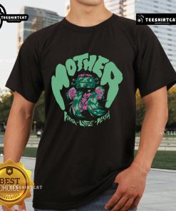 Premium Mother Birth-Life-Death Shredfest T-Shirt featuring unique graphic design for celebrating life's journey.