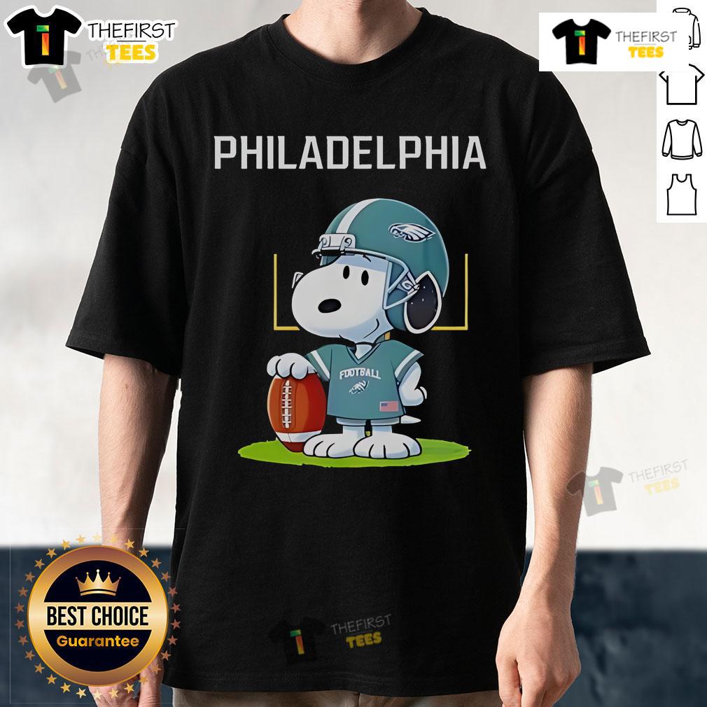 Premium Philadelphia Eagles X Peanuts Day 2025 T Shirt Premium Philadelphia Eagles X Peanuts Day 2025 T-Shirt featuring iconic characters in team colors for fans and collectors.