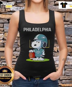 Premium Philadelphia Eagles X Peanuts Day 2025 tank top featuring vibrant graphics and a stylish design for fans.