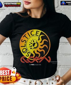 Premium Prog Magazine Solstice Ladies Tee featuring a stylish design for music enthusiasts and fans of progressive rock.