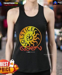 Premium Prog Magazine Solstice Tank Top featuring a stylish design and comfortable fit, perfect for music lovers.