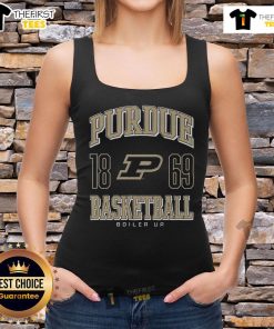 Premium Purdue Boilermakers basketball tank top featuring team colors and logo, perfect for game day attire.