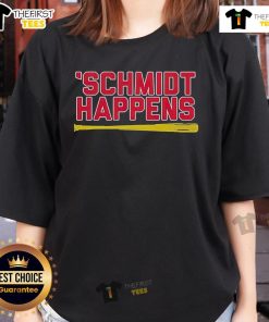 Premium Schmidt Happens Paul Goldschmidt St. Louis Cardinals ladies tee in stylish design, perfect for fans.