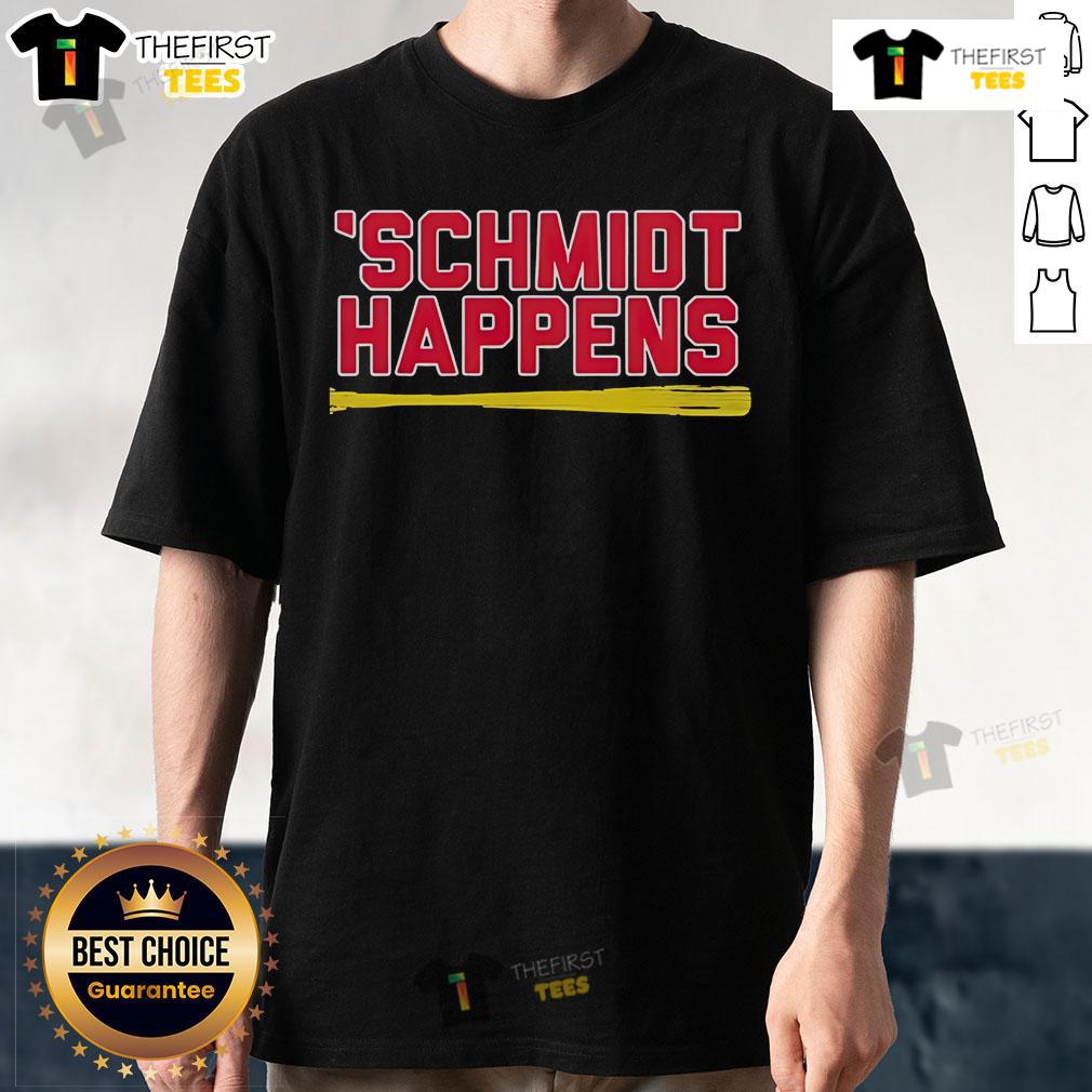 Premium Schmidt Happens Paul Goldschmidt St. Louis Cardinals T Shirt Premium Schmidt Happens Paul Goldschmidt St. Louis Cardinals T-Shirt featuring bold graphics and team colors for fans.