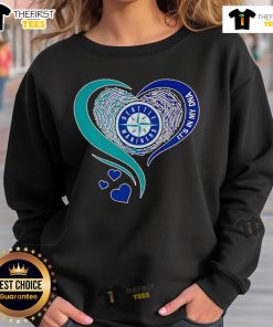 Premium Seattle Mariners Baseball sweatshirt with 'It's In My DNA' design, perfect for fans showcasing team spirit.