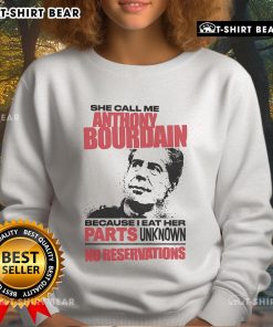 Premium sweatshirt with 'She Call Me A Celebrity Chef Because I Eat' design, perfect for food lovers and chefs.