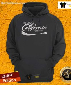Alt Text: Premium The Dollytots California Punk Cola Hoodie featuring vibrant graphics and a stylish fit for punk fashion enthusiasts.