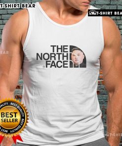 Alt Text: Premium The North Face Kim Jong Un Tank Top featuring a stylish design, perfect for summer fashion enthusiasts.