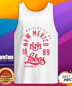 Premium University of New Mexico Lobos 1889 tank top in Albuquerque, NM, showcasing team spirit and style.