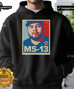 Premium 'The White House Not Maryland Dad Ms 13' Hoodie featuring a unique design for stylish casual wear.