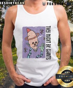 Premium They Might Be Giants Skull Tank Top featuring a unique skull design for fans of the band and stylish summer wear.