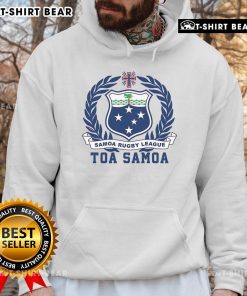 Alt Text: Premium Toa Samoa Rugby League Hoodie in vibrant colors, showcasing team logo and stylish design for fans.