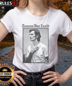 Premium Townes Van Zandt The Late Great Ladies Tee featuring iconic artwork and vintage style for music fans.