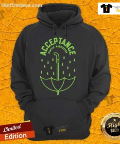 Alt Text: Pretty Acceptance Seattle Washington hoodie featuring vibrant design, perfect for casual wear and local pride.