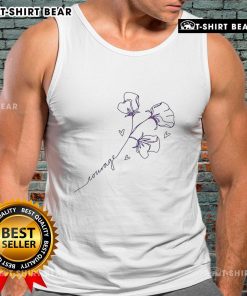 Pretty Amy Dowden wearing a Crohn's Colitis UK tank top, promoting awareness and support for the condition.