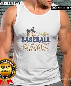 Pretty Baseball Mama sublimation tank top featuring a stylish design perfect for baseball-loving moms.