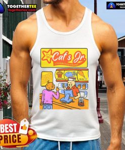Pretty Cats Jr. Charbroiled Birdies tank top featuring a fun design, perfect for cat lovers and casual wear enthusiasts.