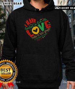 Cozy hoodie featuring 'I've Decided to Stick With Love' design, perfect for expressing positivity and comfort.