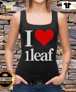 Pretty I Love 1leaf tank top featuring a heart design and vibrant colors, perfect for casual summer outfits.