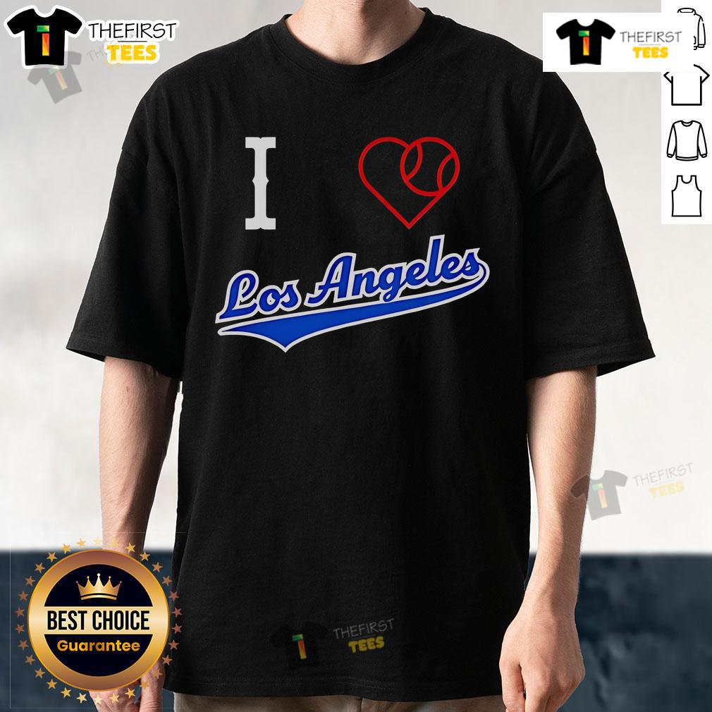 Pretty I Love Los Angeles Baseball T Shirt Pretty I Love Los Angeles baseball t-shirt featuring a stylish design, perfect for LA fans and casual wear.