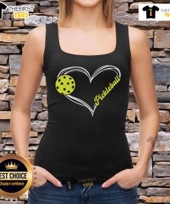 Pretty I Love Pickleball cute match tank top in vibrant colors, perfect for pickleball enthusiasts and casual wear.