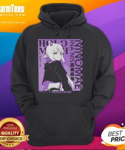 Alt Text: Pretty Ina Hololive Ninomae Inanis Vtuber hoodie design featuring vibrant colors and unique anime-inspired graphics.