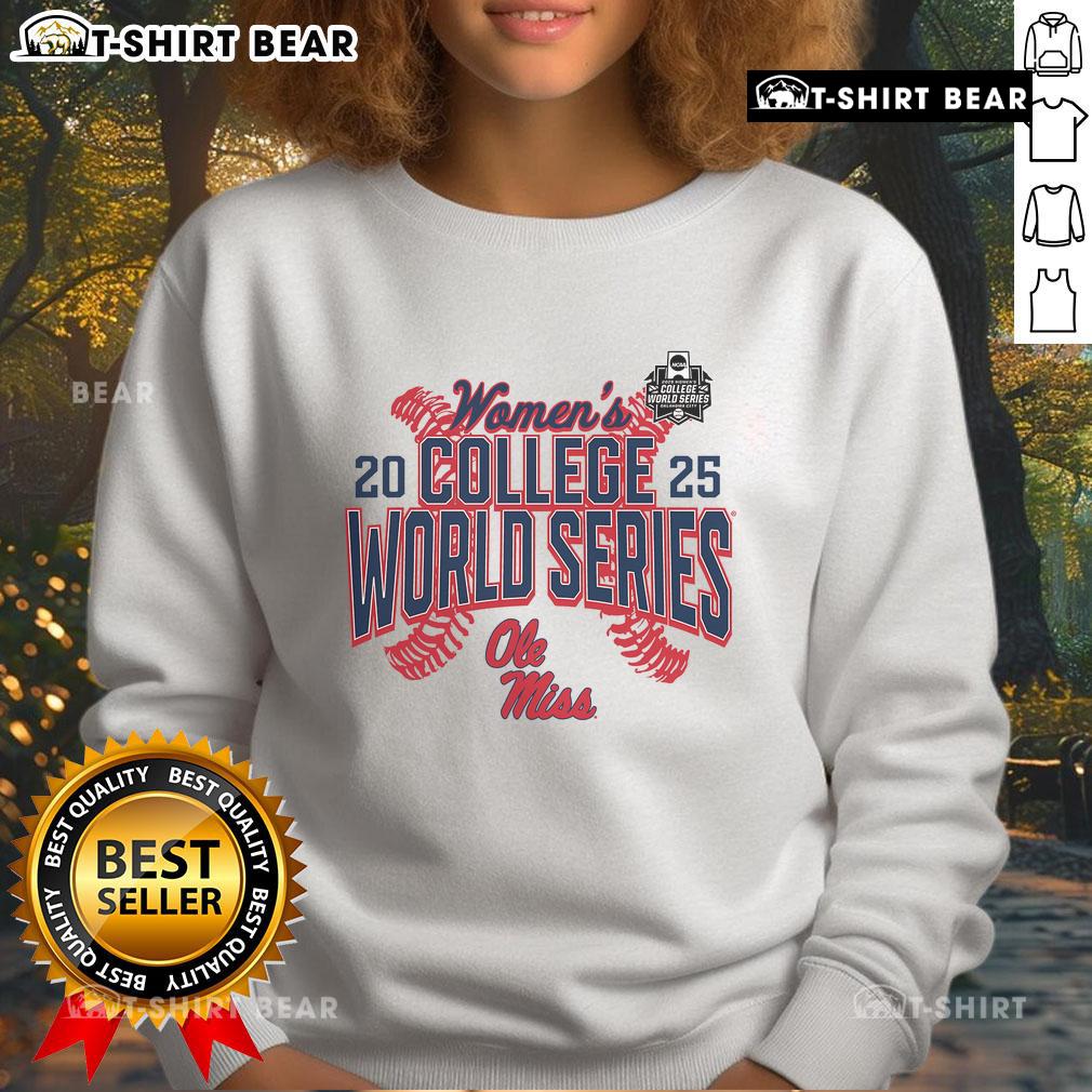Pretty Ole Miss Rebels 2025 NCAA Softball Women's College World Series Sweatshirt Pretty Ole Miss Rebels 2025 NCAA Softball Women's College World Series sweatshirt featuring team colors and logo.