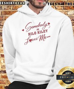 Alt Text: Pretty Rilo Kiley Somebody Loves Me Heart Hoodie in vibrant colors, perfect for fans of the band and stylish comfort.