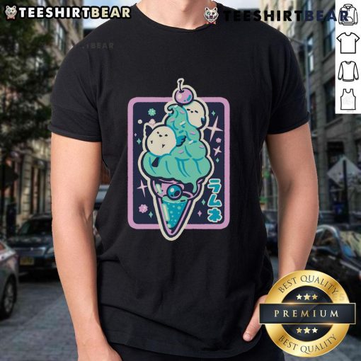 Pretty soft serve summer ice cream t-shirt featuring a colorful ice cream design, perfect for warm weather and ice cream lovers.