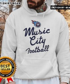 Pretty Tennessee Titans NFL Music City football hoodie featuring team logo, perfect for fans and game day style.