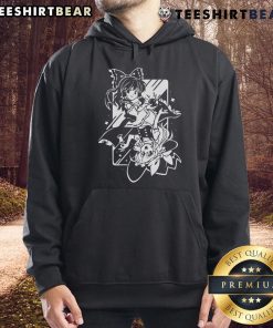 Alt Text: Stylish Pretty Touhou hoodie featuring Reimu Hakurei and Marisa Kirisame, perfect for fans of the game series.