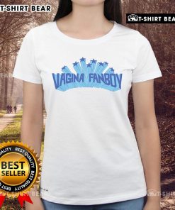 Pretty Vagina Fanboy Ladies Tee featuring a playful design perfect for casual wear and expressing fun personality.