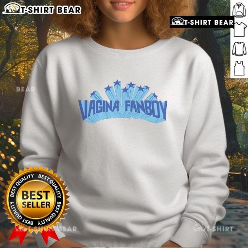 Pretty Vagina Fanboy Sweatshirt featuring a vibrant graphic design, perfect for fans of bold and unique fashion.