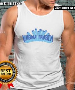 Stylish Pretty Vagina Fanboy tank top featuring a bold graphic design, perfect for casual wear and expressing individuality.
