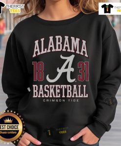 Cozy Top Alabama Crimson Tide basketball sweatshirt featuring team colors and logo, perfect for fans and game day wear.