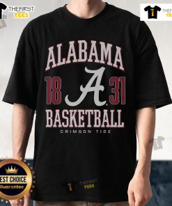 Stylish Top Alabama Crimson Tide Basketball T-Shirt featuring team colors and logo, perfect for fans and sports enthusiasts.