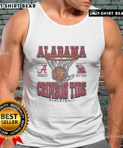 Top Alabama Crimson Tide Game Time Tank Top featuring team colors and logo, perfect for game day attire.