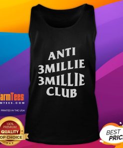 Top Anti 3millie Club Tank Top featuring a stylish design and vibrant colors, perfect for casual wear and summer outings.