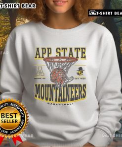 Appalachian State Mountaineers Game Time Sweatshirt in navy, perfect for fans supporting their team at events.
