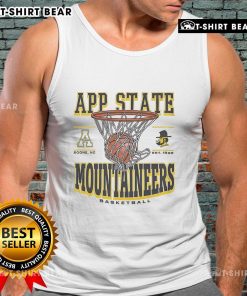 Appalachian State Mountaineers game time tank top featuring vibrant team colors and logo, perfect for fans and athletes.