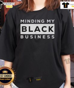 Black Business Ladies Tee featuring empowering design, perfect for confident women celebrating entrepreneurship and style.